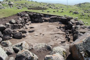 Southwest view onto Room S